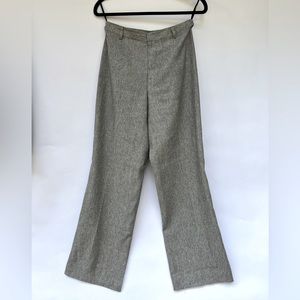 Women’s Banana Republic Wide Leg Pants Size 6 | Lined Linen w/Embroidery Detail